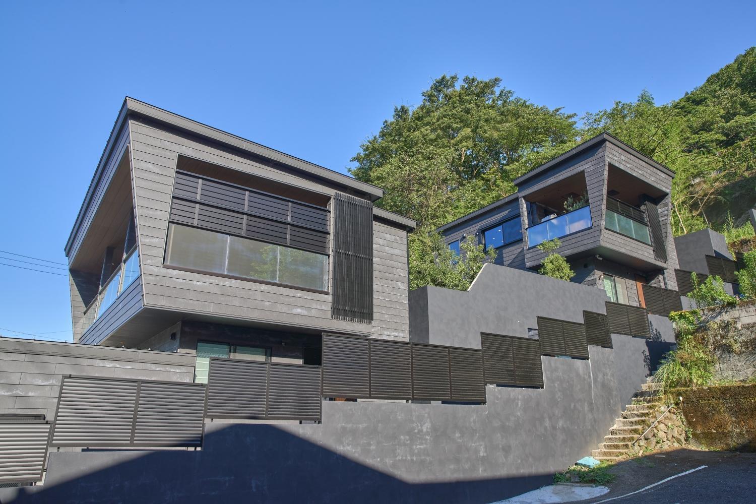 Villa ルクス箱根湯本 Lux Hakone Yumoto Exterior foto