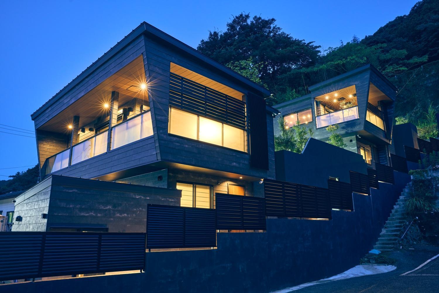 Villa ルクス箱根湯本 Lux Hakone Yumoto Exterior foto